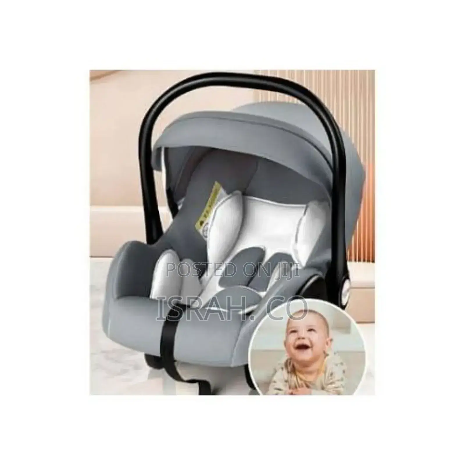 High Safety Standards Baby Car Seat Grey