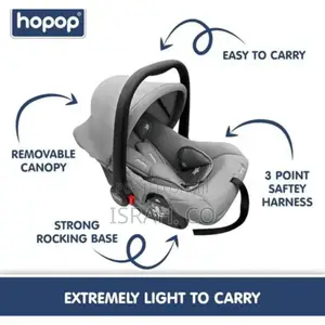High Safety Standards Baby Car Seat Grey