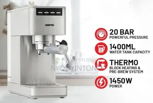 Geepas 20bar Espresso and Cappuccino Coffee Machine