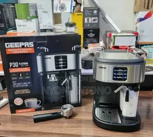 Geepas1.5ltrs 20bar Latte Espresso Cappuccino Coffee Machine