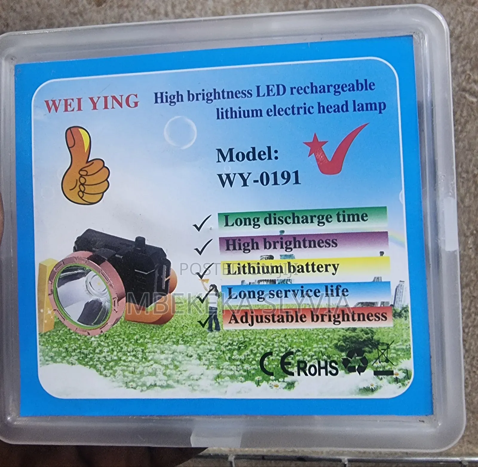 Rechargeable Led Head Lamps,Touches/Lights