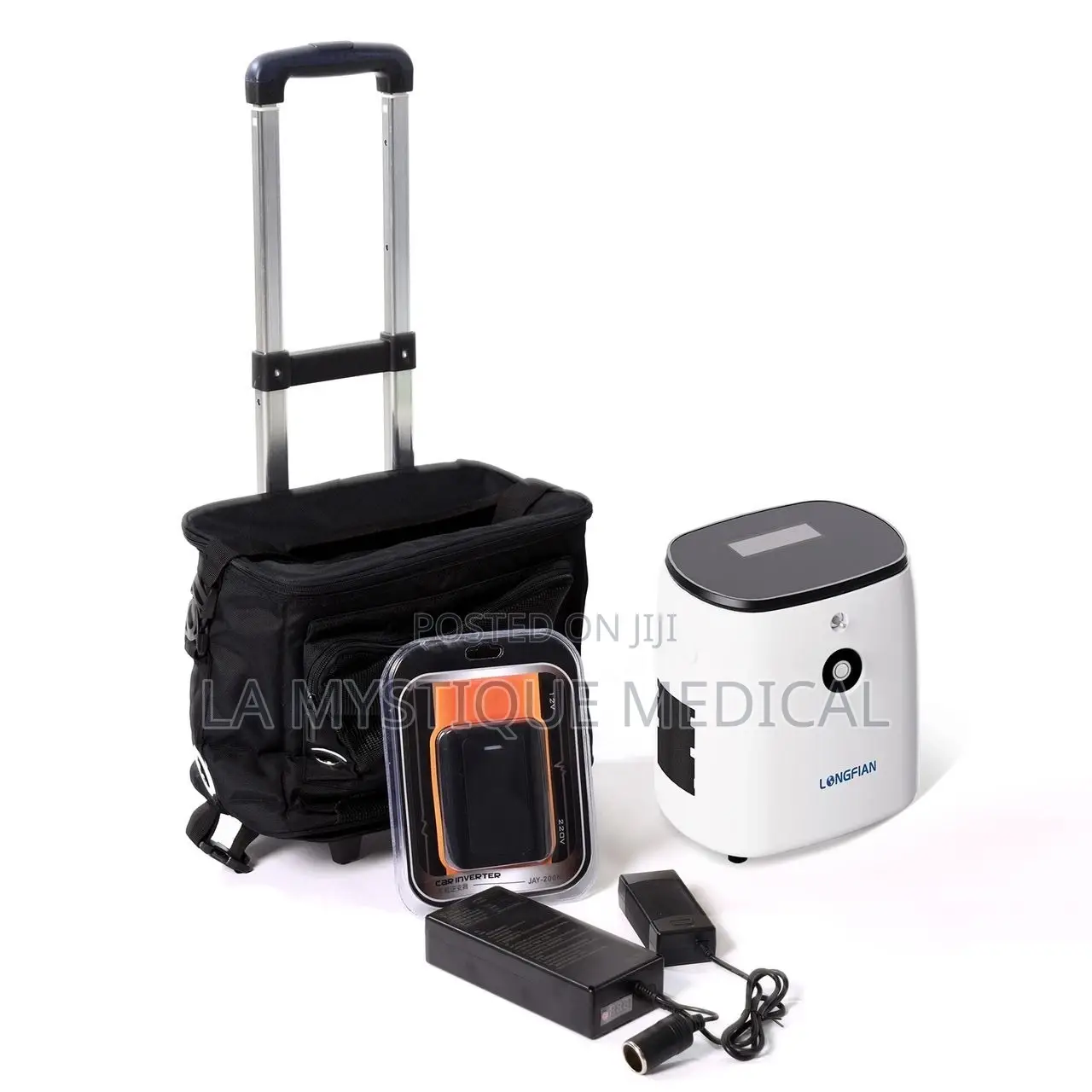 7l Oxygen Concentrator With a Backup Battery a Car Charger