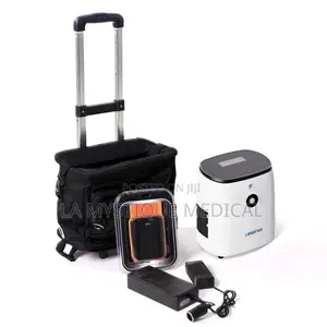 7l Oxygen Concentrator With a Backup Battery a Car Charger