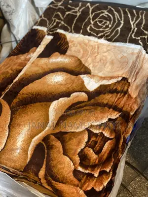 Brown Floral 5kg Blanket