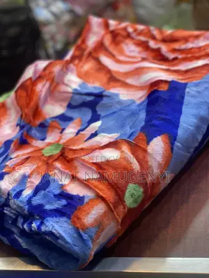 Blue Red Floral 5kg Blanket