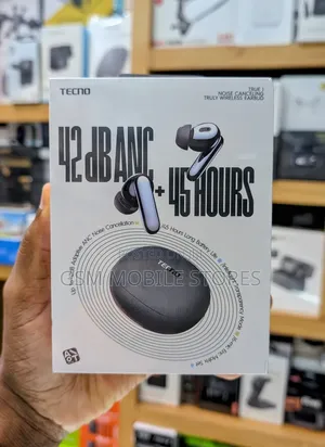 Tecno-True-1-Tu01 Anc Heavy Bass Wireless Headphones
