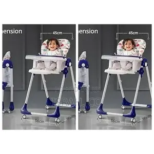 Feeding Chair With 7 Level Height Adjustment
