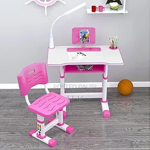 Study Table Home Children's Study Table With Lamp