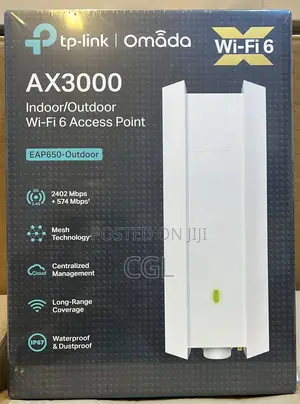 Tplink Omada Eap650 Outdoor Acesspoint Ax300 Wifi 6