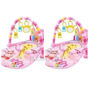 5 Toys Musical Light Activity Center Piano Pink