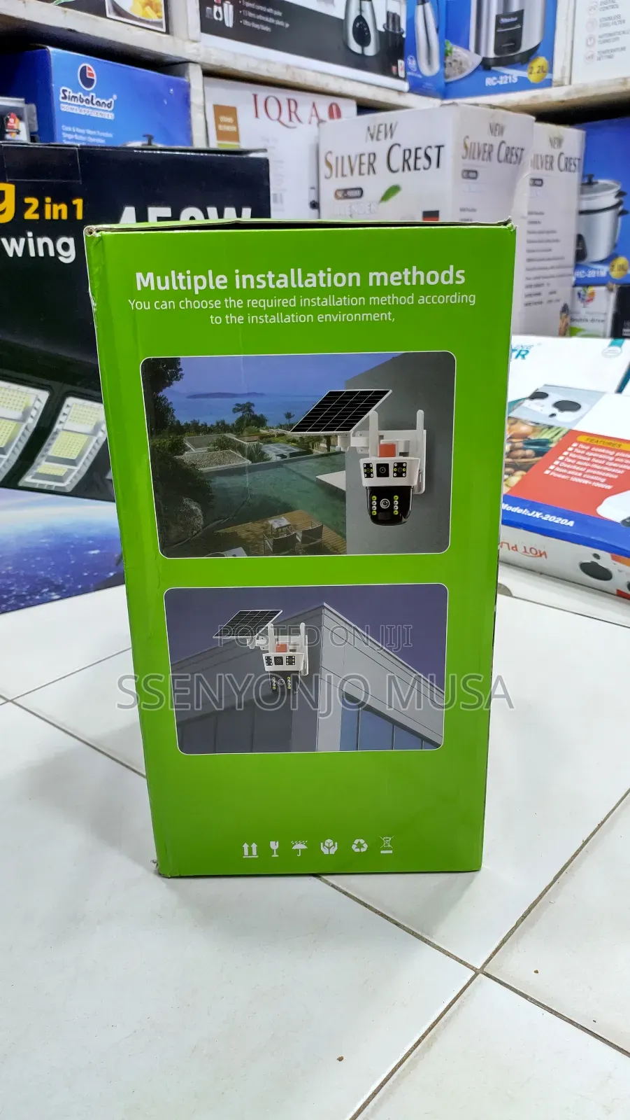4mp Dual Lens 4g PTZ Solar Camera With 360° Coverage