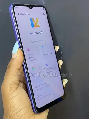 Vivo Y21 64 GB Blue