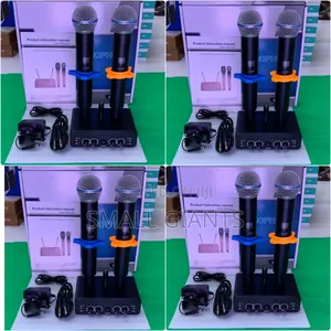 New Dual Karaoke/ Public Speaking Wireless Microphone
