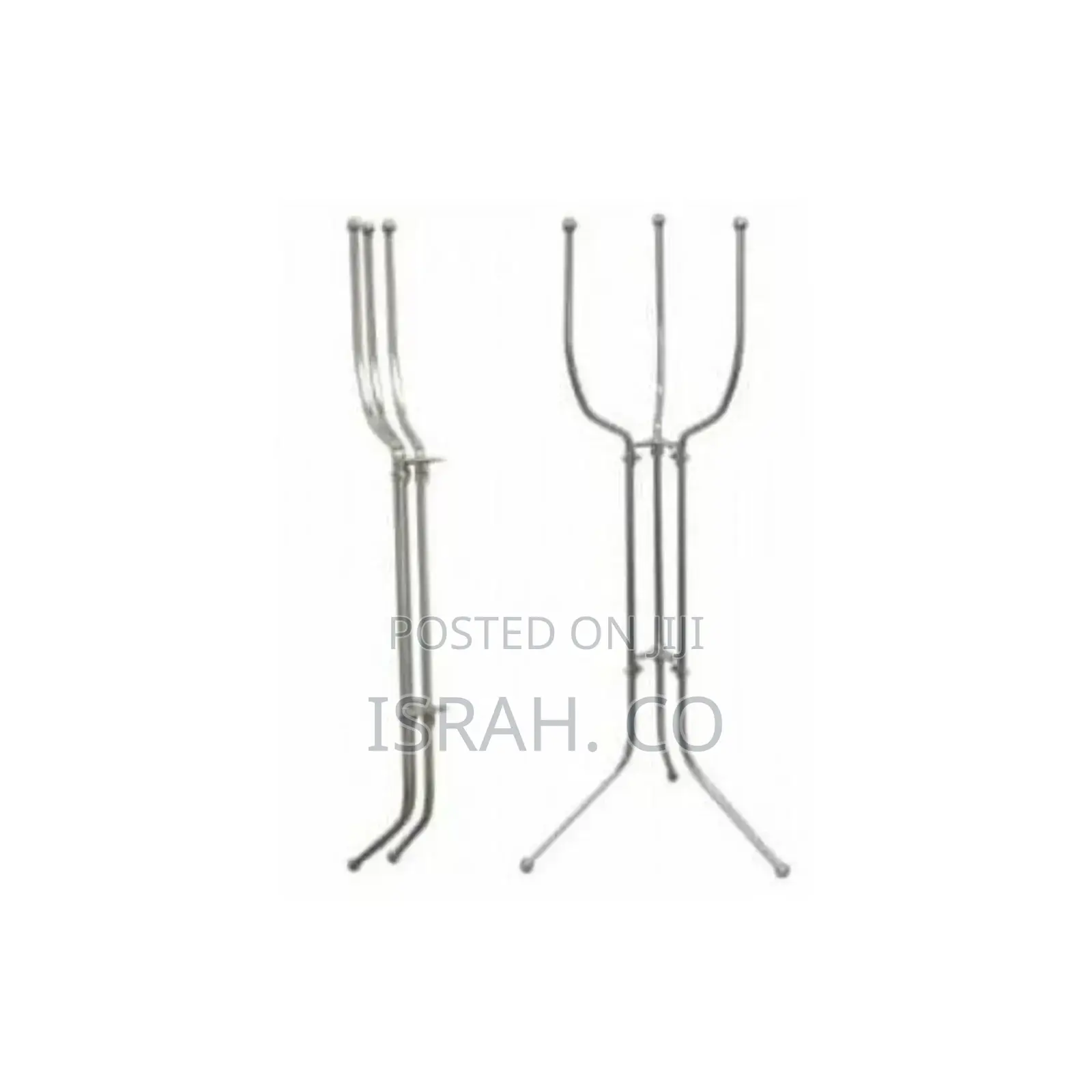 Stainless Steel Space Saving Chrome Wine Bucket Stand
