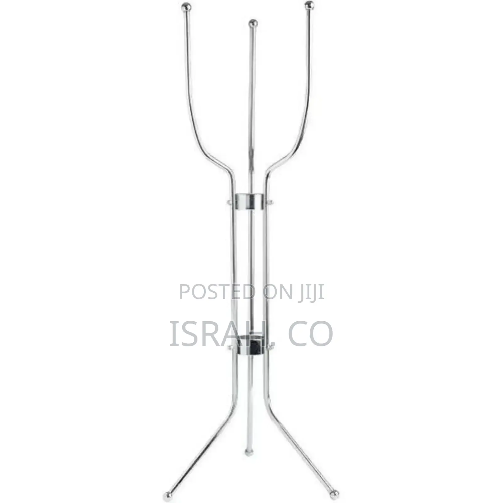 Stainless Steel Space Saving Chrome Wine Bucket Stand