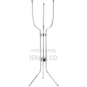 Stainless Steel Space Saving Chrome Wine Bucket Stand