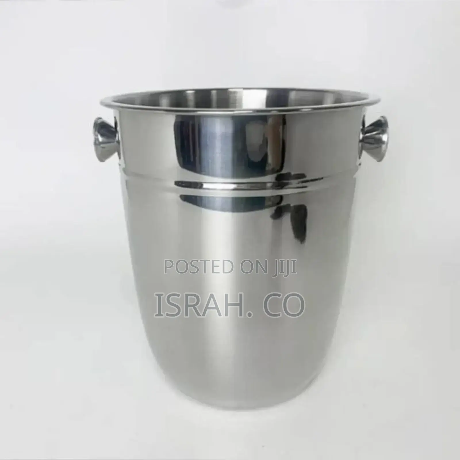 Ice Bucket With Stand, Stainless Steel Standing Ice Bucket,