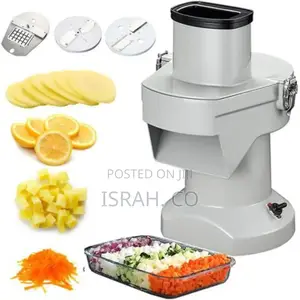 3 In1 Automatic Commercial Stainless Fruit Vegetable Chopper