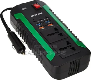 Green Lion Spark 300w Power Inverter – Type-C, Usb-a Ports,