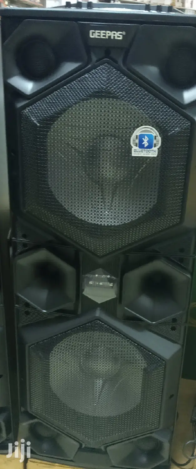 Geepas Professional Active Speaker System 80000 PMPO