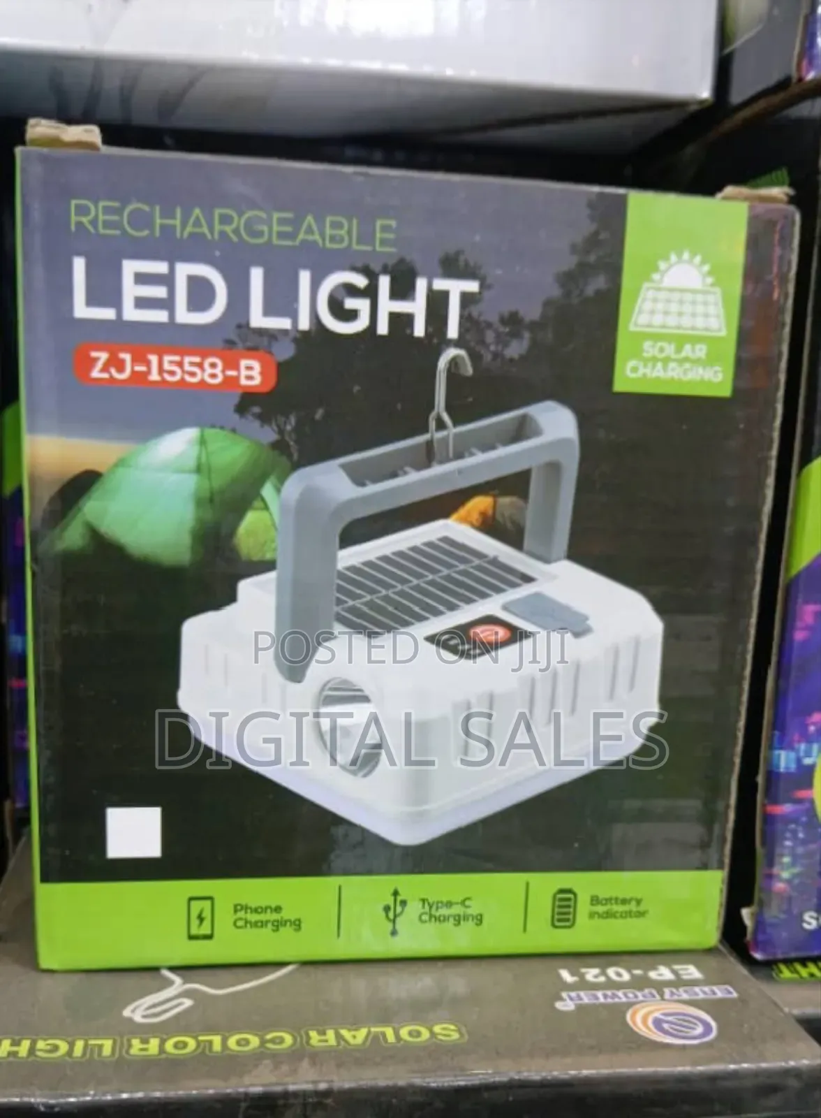 Rechargeable Led Solar Light Zj-1558