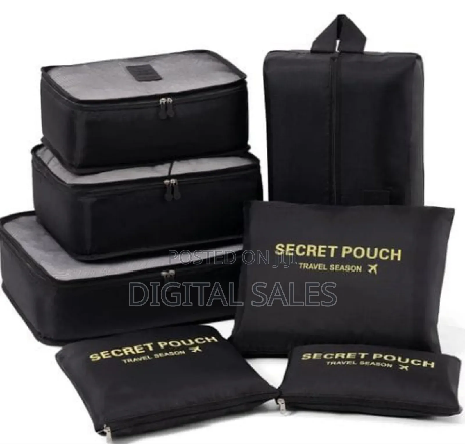 7 Piece Travel Packing Set