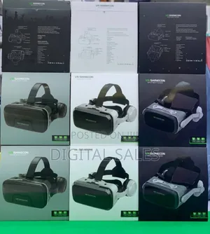 Virtual Reality Headset With Bluetooth Headphone