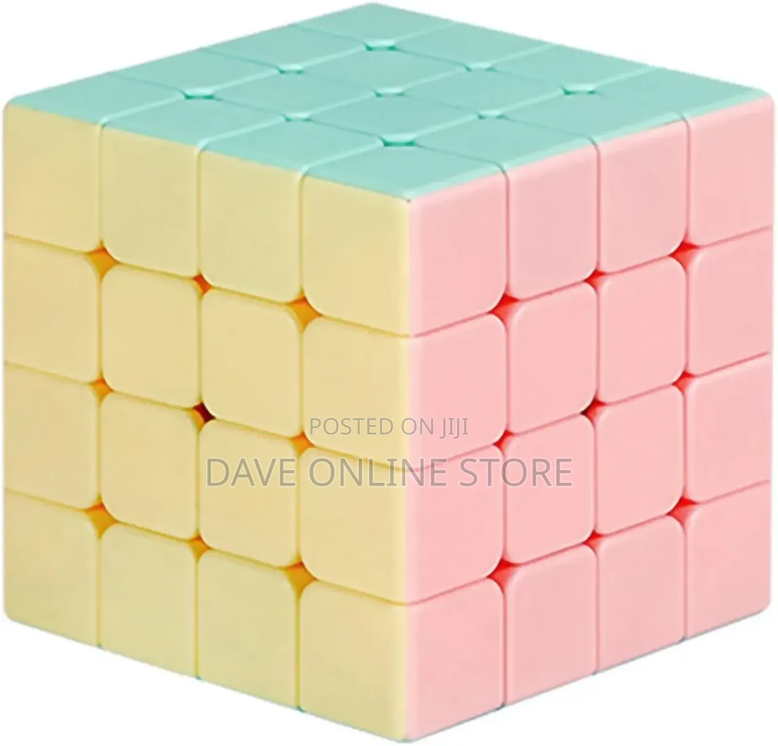 4x4x4 Stickerless Magic Cube Puzzle Cube Toy