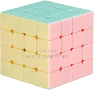 4x4x4 Stickerless Magic Cube Puzzle Cube Toy