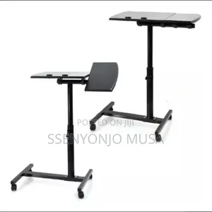 Adjustable Laptop Desk With 360° Rotating Stand Lockable