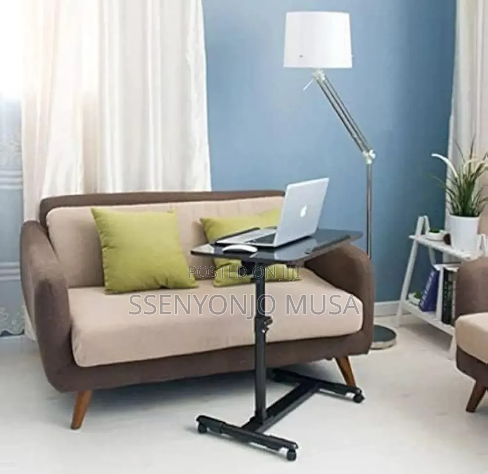 Adjustable Laptop Desk With 360° Rotating Stand Lockable