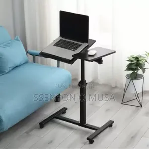 Adjustable Laptop Desk With 360° Rotating Stand Lockable