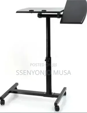 Adjustable Laptop Desk With 360° Rotating Stand Lockable