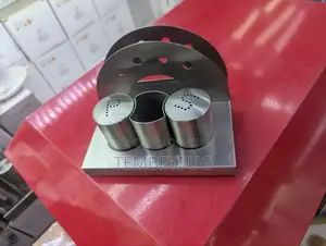 Salt Shaker Set, Napkin Holder