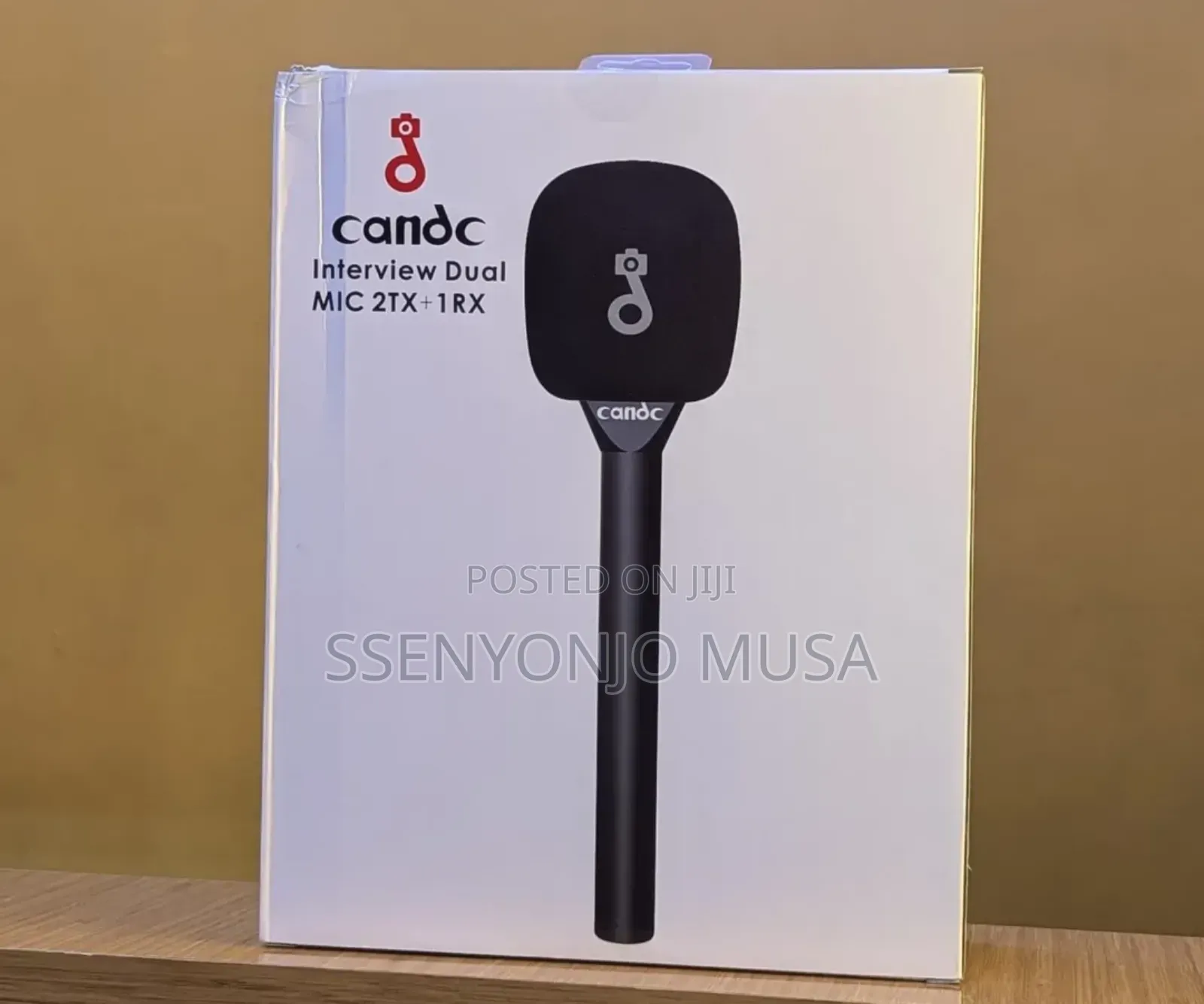 Candac Dual Mic Wireless Interview System 2tx+1rx
