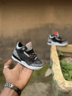 Original Kid’S Nike Jordan 3 Retro “Fire Red” Kid’S Sneaker