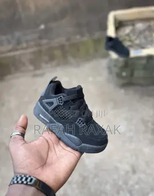 Original Kid’S Nike Air Jordan 4 “Black Cat” Kid’S Sneakers