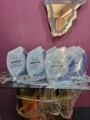 Glass Plaque