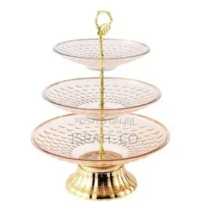 Cake Stand 3 Layer Fruit Tray Living Room Snack Tray