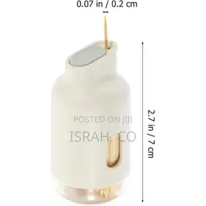 1pc Wooden Toothpicks Tabletop Holder