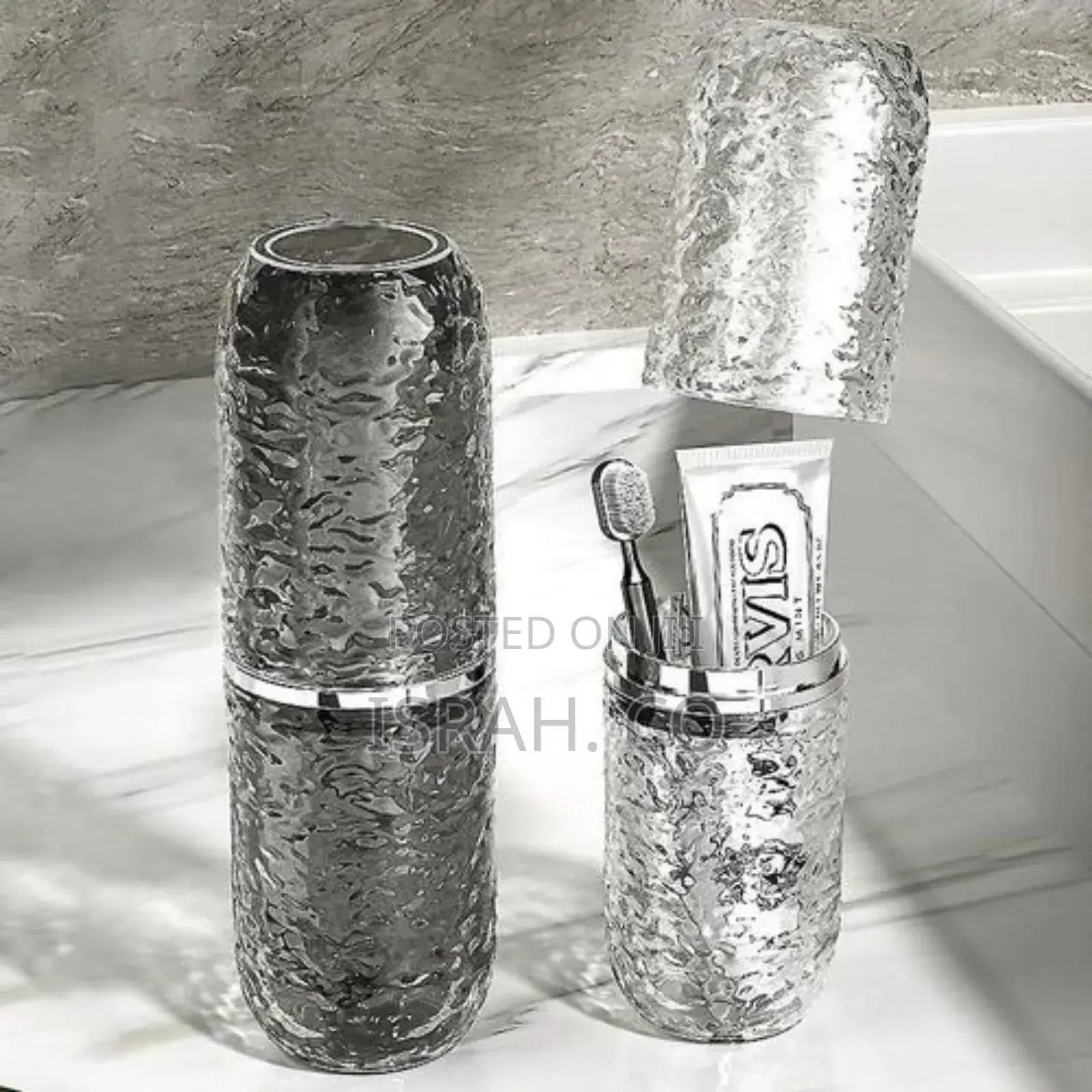 Portable Toothbrush Holder Cup Storage Container