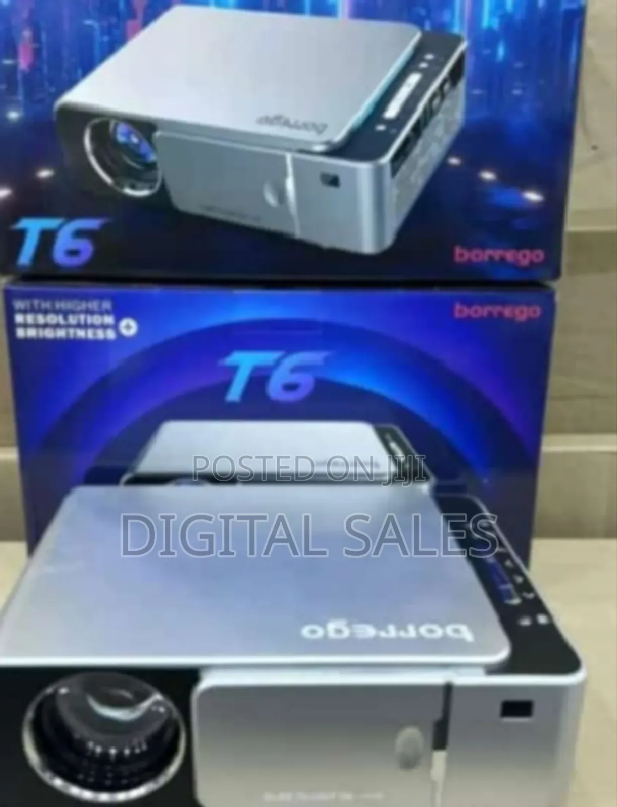 Borrego T6 Projector/ Smart Projector