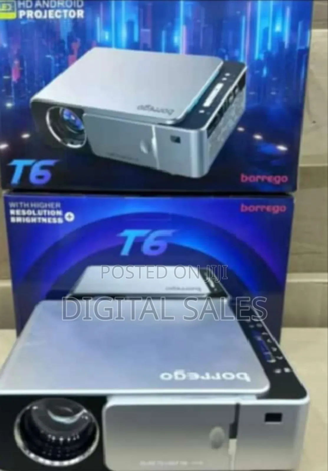Borrego T6 Projector/ Smart Projector
