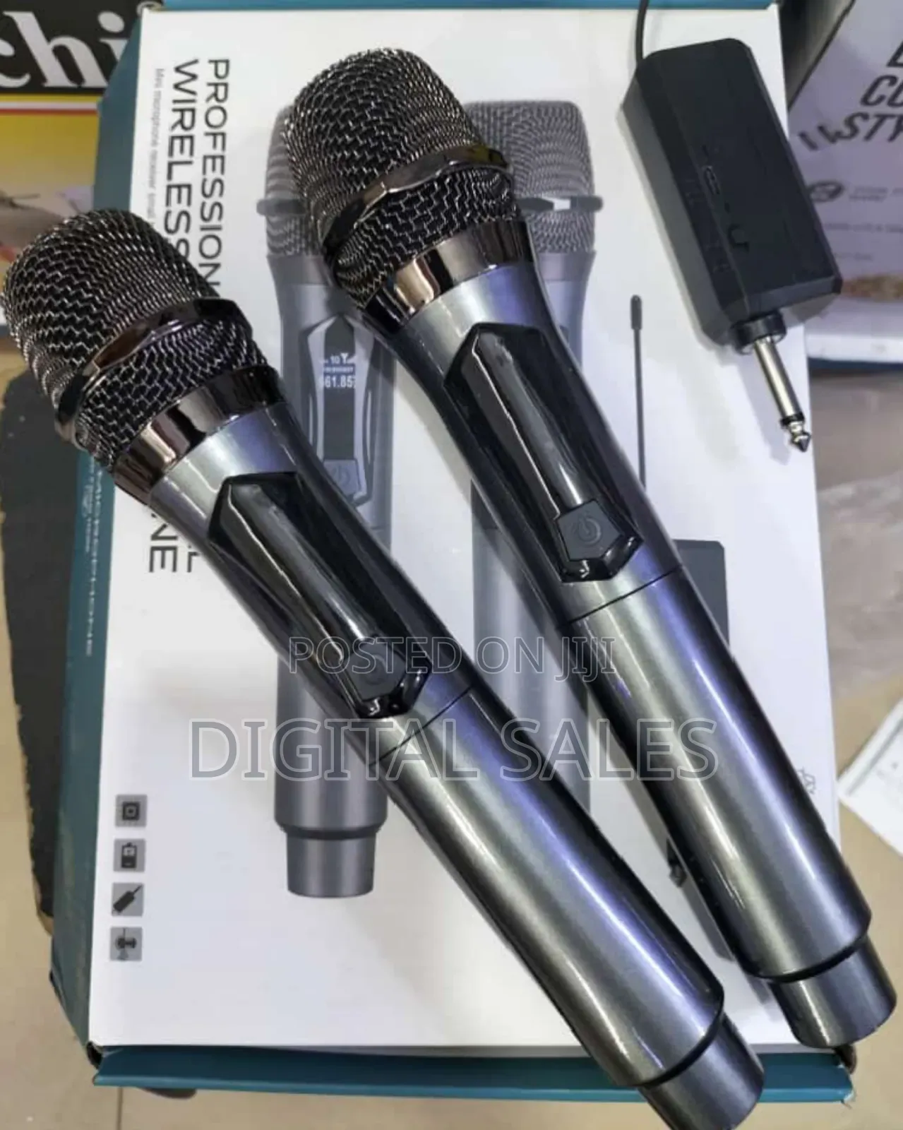 Dual Professional Uhf Wireless Microphone