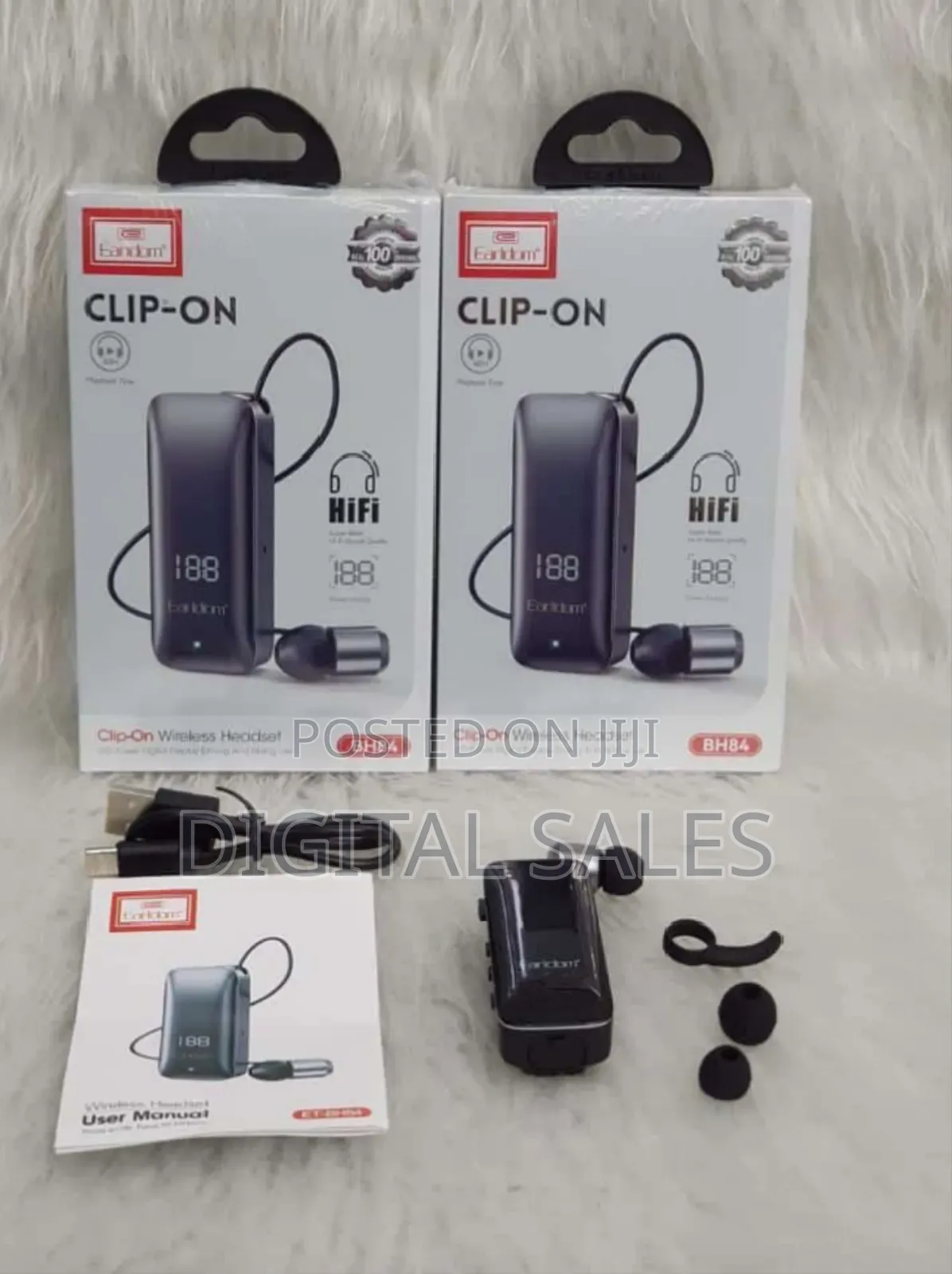 Earldom Clip-on Wireless Headsets