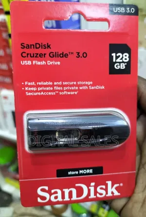 Sandisk Cruzer Glide 128gb Usb Flash Drive Sdcz60-128g-A46