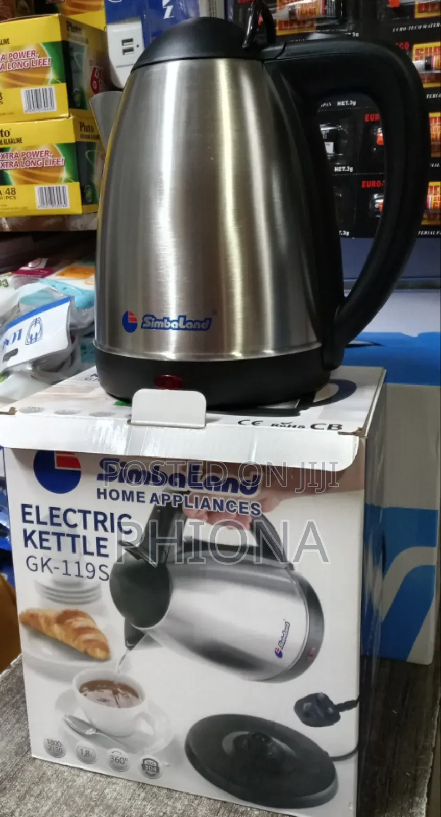 Simba Land Electric Kettle Model Gk-119s