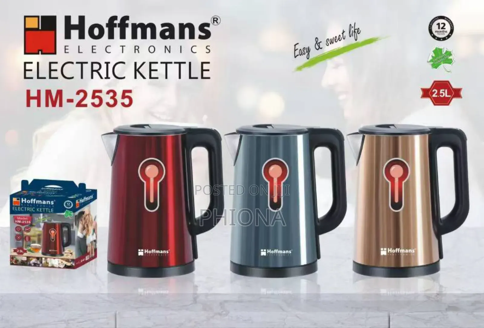 Hoffman's Electric Kettle Model 2535