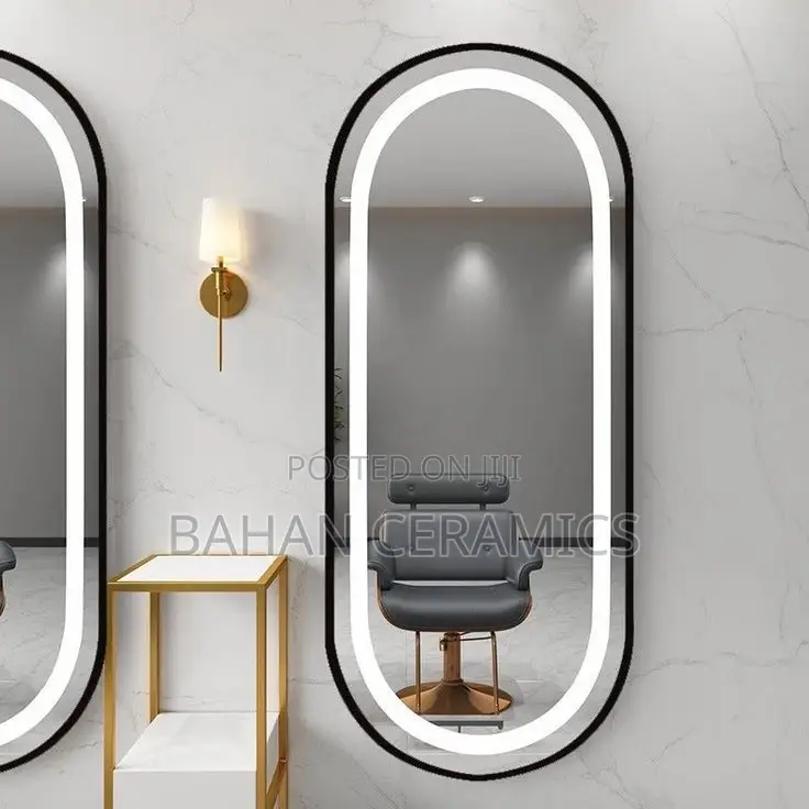 Framed Oval Led Mirrors