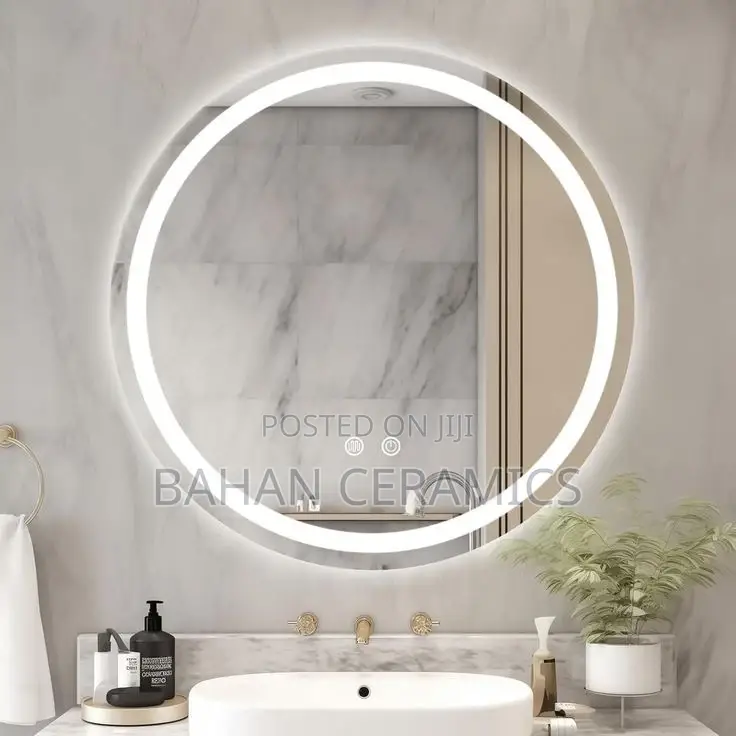 Framed Oval Led Mirrors